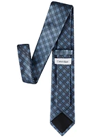 Calvin Klein Men's Double-Rail Grid Tie