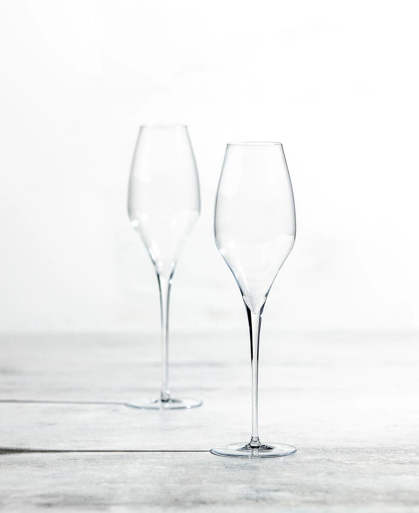 Zwiesel Glas Handmade Alloro Champagne 12.4oz - Set of 2