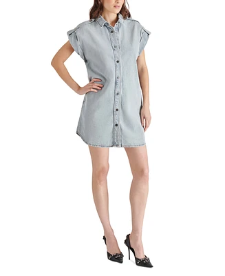 Steve Madden Women's Ilara Denim Shirtdress