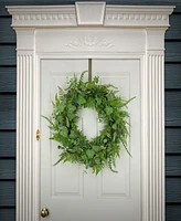 National Tree Company 26 Mixed Leaf Greenery Wreath