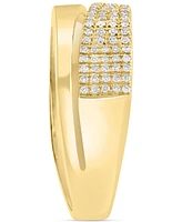 Effy Diamond Pave Cutout Statement Ring (1/4 ct. t.w.) in 14k Gold