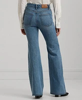 Lauren Ralph Lauren Women's High-Rise Flare Jeans