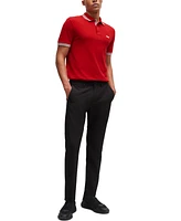 Boss by Hugo Men's Contrast Logo Paddy Polo