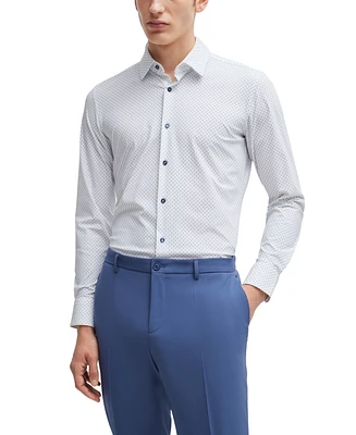 Boss by Hugo Men's Performance Slim-Fit Dress Shirt