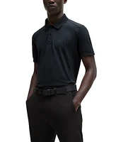 Boss by Hugo Men's Striped Tape Insert Polo Shirt