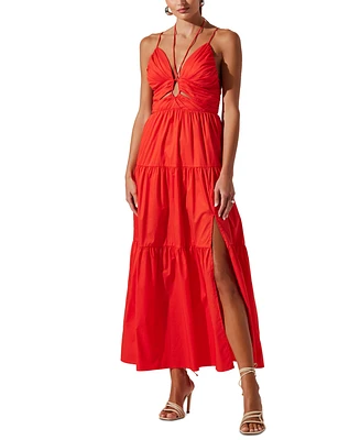 Astr the Label Women's Minka Strappy Sleeveless Cutout Dress