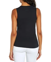 Three Dots Women's Crewneck Tank Top