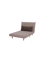 Mia 40" Fabric Convertible Chair Bed, Created for Macy's