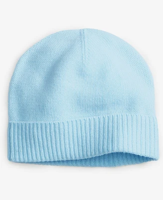 Charter Club 100% Cashmere Cuffed Beanie, Created for Macys