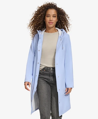 Levi's Women's Long Hooded Rain Coat