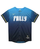 Nike Preschool Zack Wheeler Blue Philadelphia Phillies 2024 City Connect Limited Player Jersey