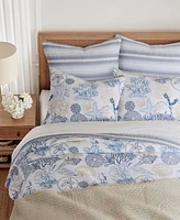 Levtex Serena Sea Reversible 3-Pc. Quilt Set