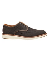 Johnston & Murphy Men's Upton Knit Wingtip Dress Casual Lace Up Sneakers