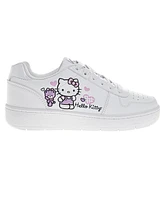 Hello Kitty Little and Big Girls Lace Up Sneakers