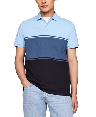 Tommy Hilfiger Men's Regular-Fit Colorblocked Polo Shirt