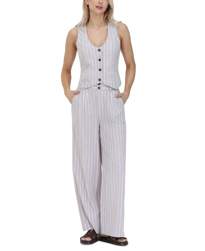 Frye Women's Striped Wide-Leg Pants