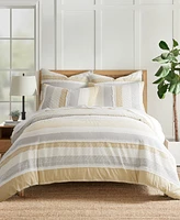 Levtex Santander Textured 3-Pc. Duvet Cover Set, Full/Queen