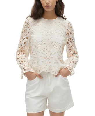 Vero Moda Women's Kejsa Embroidered Top