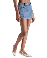 Steve Madden Women's Priya Denim Mini Skort