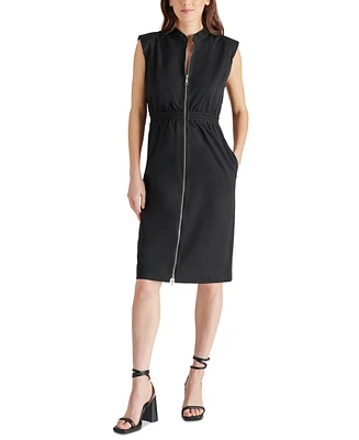 Steve Madden Women's Rey Zip-Front Dress