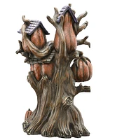 National Tree Company 12" Tree of Jack O' Lanterns Decoration, Led Lights, Halloween Collection