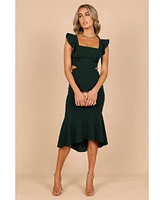 Petal and Pup Women's Yvonne High Low Midi Dress