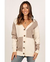 Petal and Pup Women's Millie Large Check Cardigan