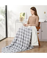 Caromio Tufted Electric Heated Throw Blanket, 50" x 60"