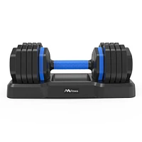 Streamdale Furniture 55 lb Adjustable Dumbbell with Anti-Slip Handle