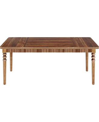 Tribesigns Farmhouse Dining Table for 4