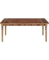 Tribesigns Farmhouse Dining Table for 4