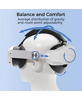 Alpha Digital Meta Quest 3 Head Strap- Enhanced Comfort fit - Adjustable/Lightweight