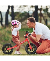 Sugift Kids No Pedal Balance Bike with Adjustable Handlebar and Seat