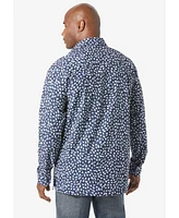 KingSize Men's Big & Tall Performance Woven Button Down