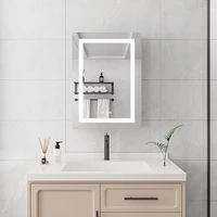 Streamdale Furniture 20 X 28 Inch Bathroom Medicine Cabinet With Mirror Wall Mounted Led Bathroom Mirror Cabinet