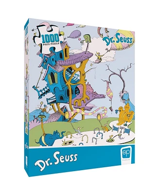 USAopoly Dr Seuss Oh The Places You'll Go 1000 Piece Jigsaw Puzzle