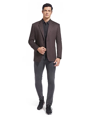 Duchamp London Men's Solid Stretch Sport Coat