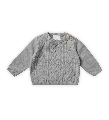 Stellou & Friends Toddler 100% Cotton Cable Knit Sweater Children Ages 3-4 Years