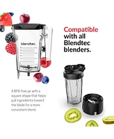 Blendtec 75 oz FourSide Jar and 34 oz Go Travel Bottle Bundle