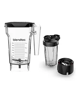 Blendtec 75 oz FourSide Jar and 34 oz Go Travel Bottle Bundle