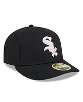 New Era Men's Black Chicago White Sox 2024 Mother's Day Low Profile 59FIFTY Fitted Hat