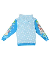 Loungefly Men's & Women's Light Blue Toy Story Good vs. Baddies Pullover Hoodie