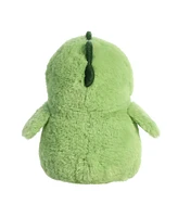 Aurora Small Dino PomPom Penguin Playful Plush Toy Green 7"