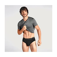 Rounderbum Men's Cyber Daily Package Brief 2Pack