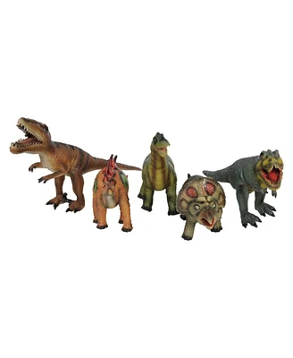 Kaplan Early Learning Jumbo & Soft Realistic Dinosaurs - Set of 5