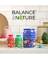 Balance of Nature Fruits & Veggies Supplements - Whole Fruit and Vegetable Ingredients for Women, Men, and Kids