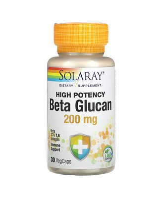Solaray Beta Glucan High Potency 200 mg - 30 VegCaps - Assorted Pre