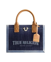 True Religion Modern Edge Denim Tote