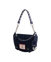 True Religion Chain Handle Denim Hobo