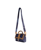 True Religion Mini Denim Satchel